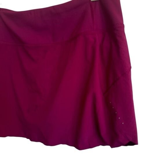 Athleta Run With It High Rise 14" Skort, Fuchsia, Size L - Picture 5 of 14